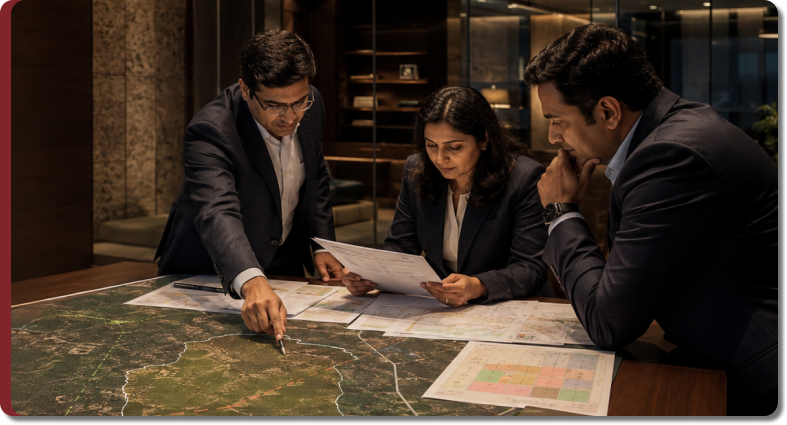 Real estate planning and land opportunity review