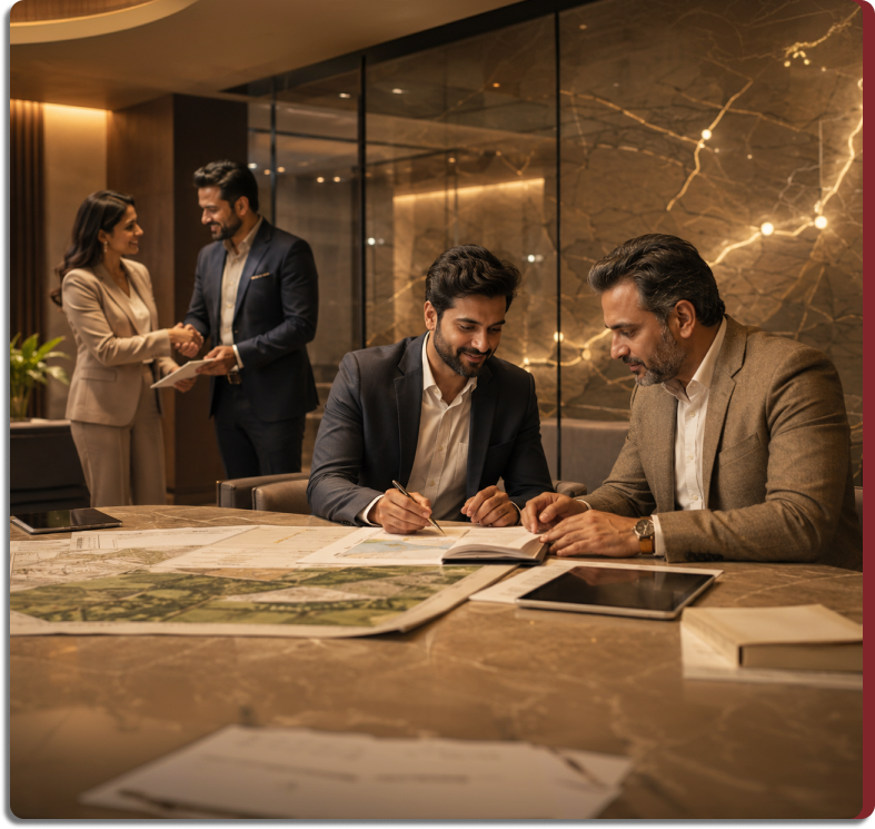 Professional land documentation coordination